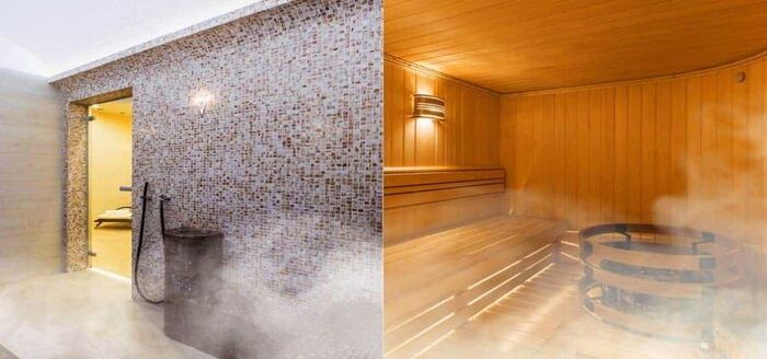 Comparing infrared saunas and steam rooms