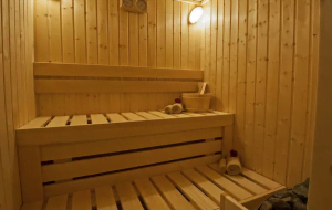Saunas help to get rid of scars