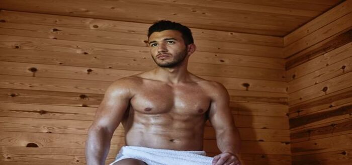 sauna and bodybuilding