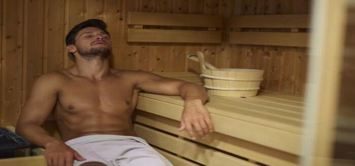 Saunas offers stress relief